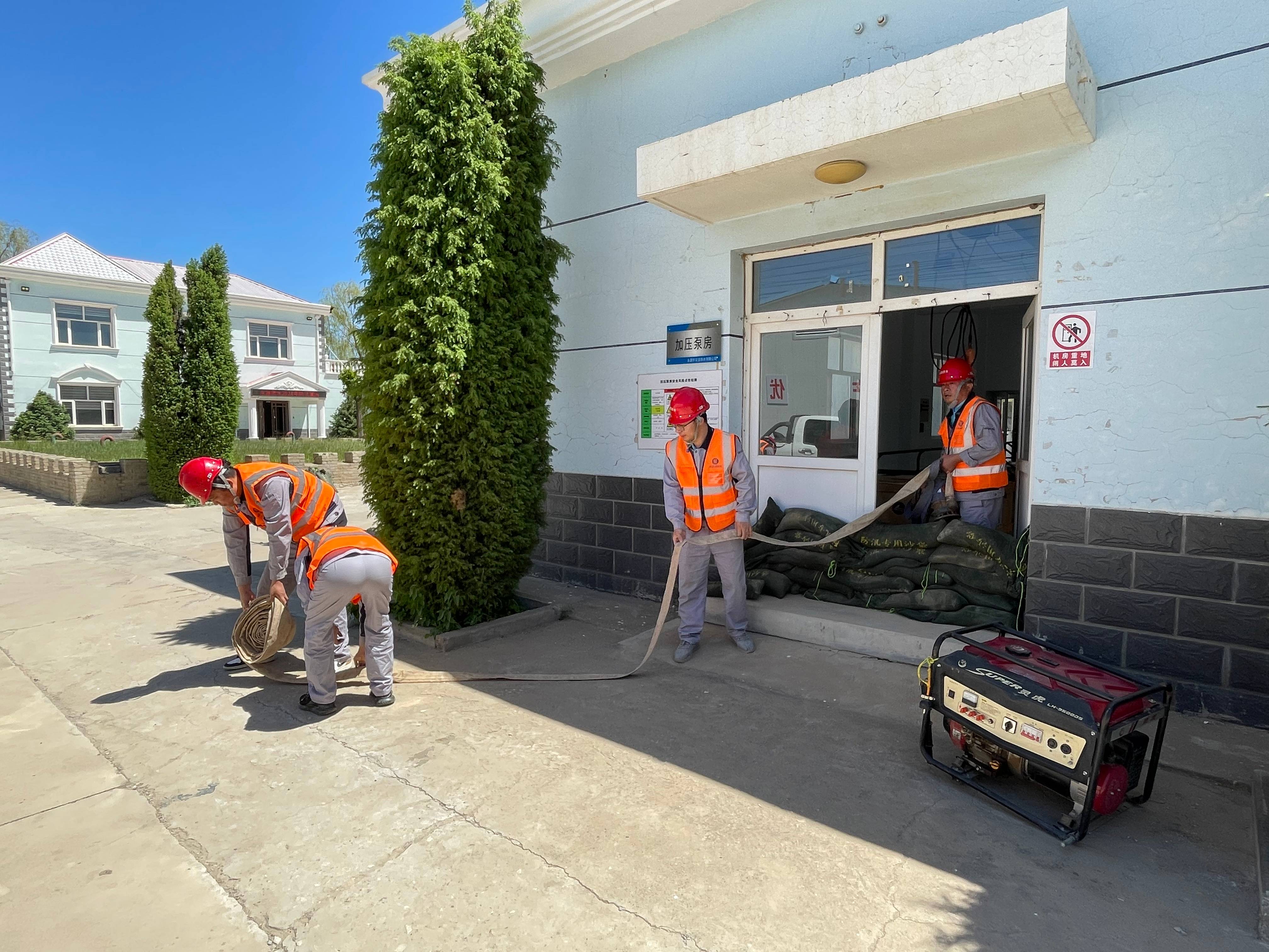 张家口农发公司 | 开展防洪防汛应急演练 张家口农发公司 | 开展防洪防汛应急演练