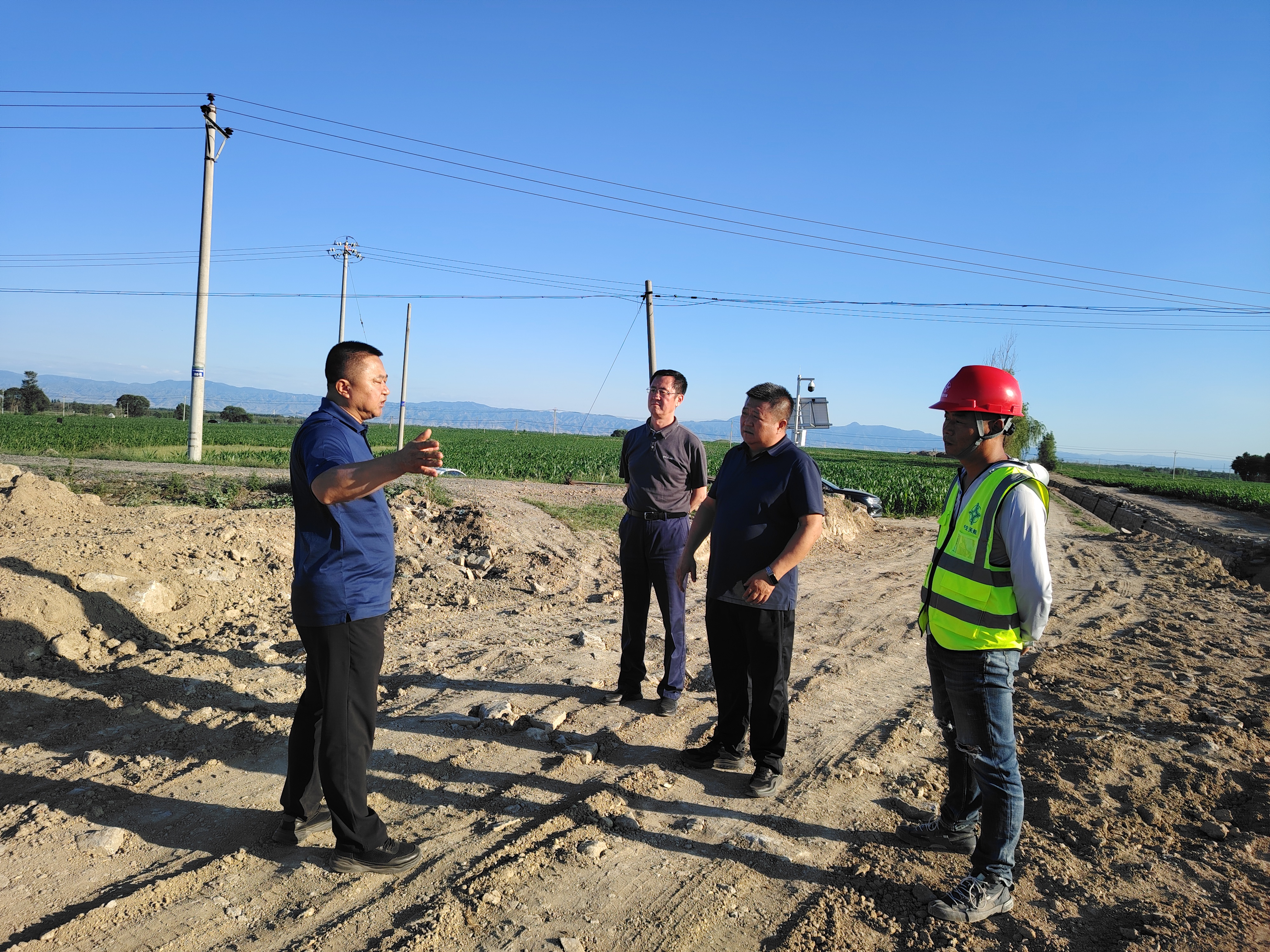朔州分公司 | 朔州市水利局调研薛家营灌区节水综合刷新(一期)工程 朔州分公司 | 朔州市水利局调研薛家营灌区节水综合刷新(一期)工程