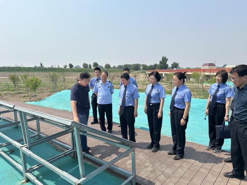 天津市人民审查院第一分院一行巡查PT视讯(中国区)官网河流综合治理情形 天津市人民审查院第一分院一行巡查PT视讯(中国区)官网河流综合治理情形